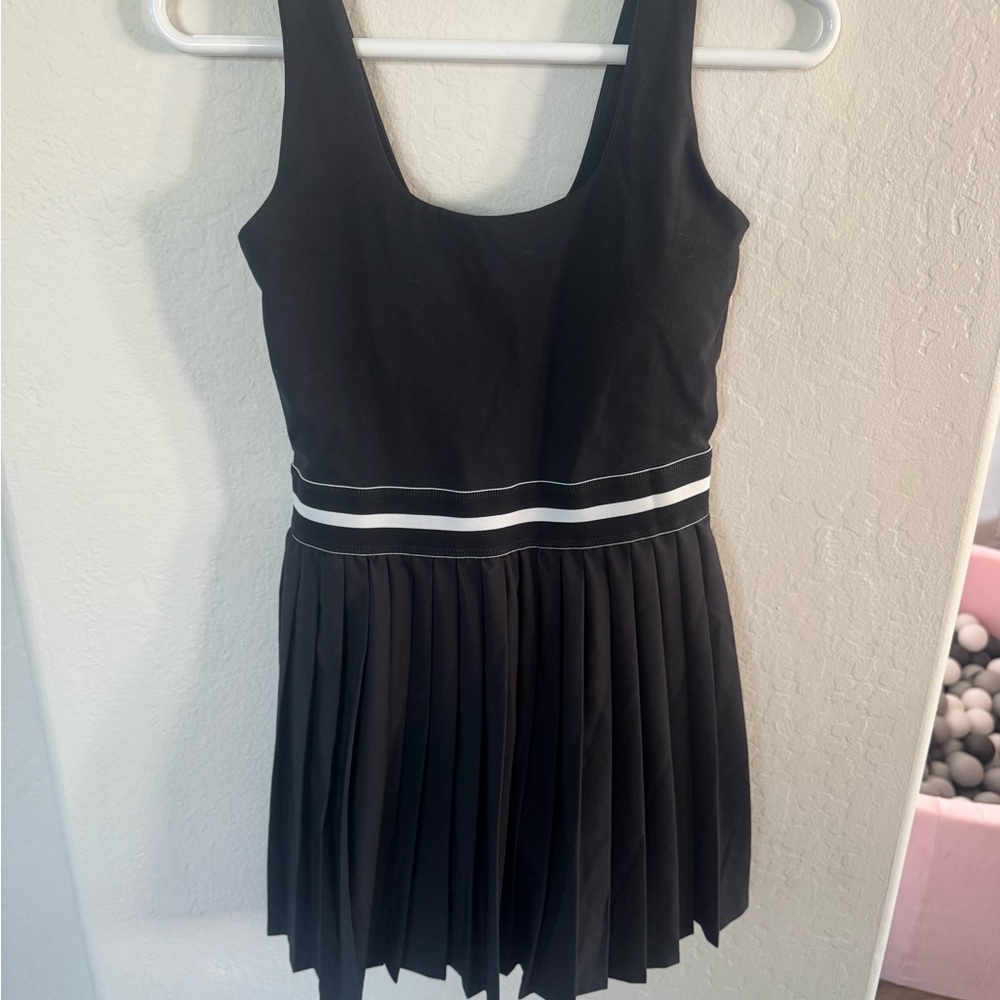 All in Motion Black Tennis Dress with shorts